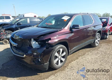 2020 Chevrolet Traverse Fwd Lt Leather z USA, uszkodzony, nr VIN 1GNERHKW8LJ105094